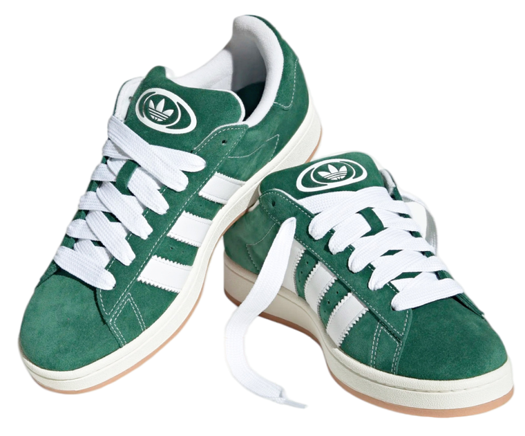 Adidas Campus 00s "Dark Green Cloud White"