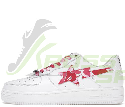 Bape Sta White/Pink